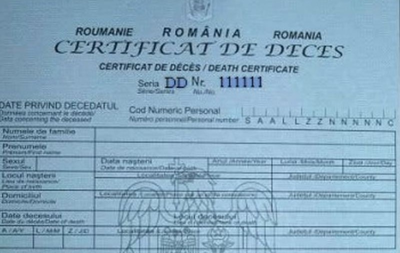O femeie din Iași a fost declarată moartă de două ori în 21 de ani