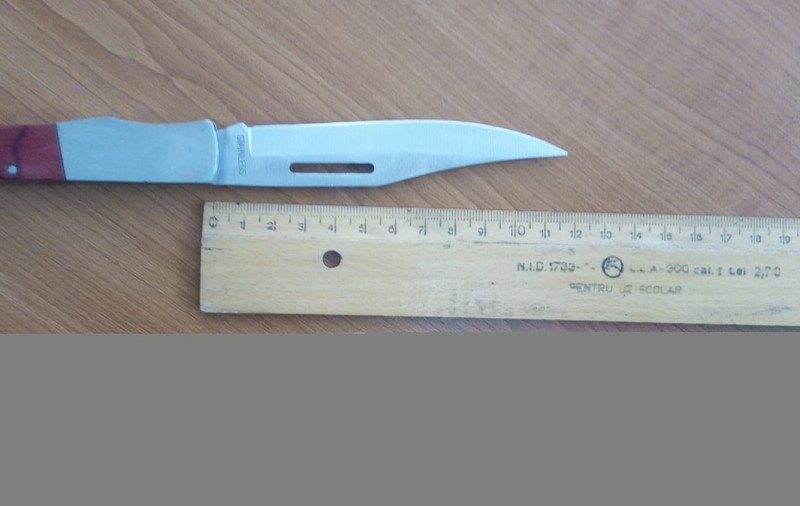 Tânăr prins cu un cuţit asupra lui într-un liceu din Ploieşti. Incidentul are loc la o lună după ce o profesoară a fost înjunghiată de un fost elev