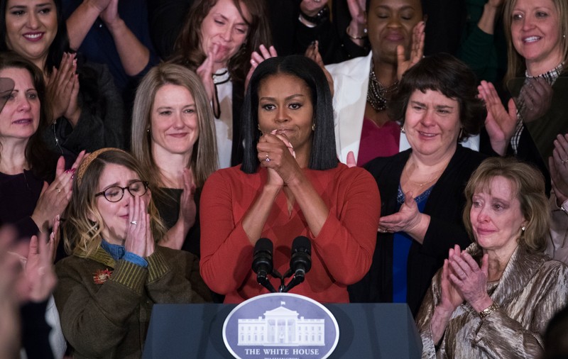 Michelle Obama a încheiat în lacrimi ultimul discurs ca Prima Doamnă a SUA | VIDEO