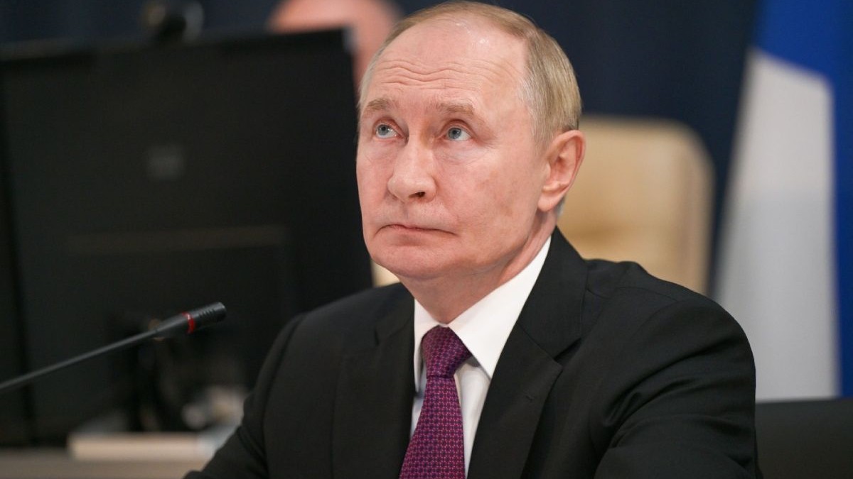 Președintele rus Putin, într-o vizită de lucru la Sankt Petersburg, Sankt Petersburg, 27 iulie 2025