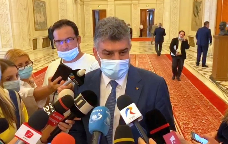 Marcel Ciolacu, întrebat dacă el controlează PSD, după ce nu s-a făcut cvorum pentru moțiune: "După cum vedeți, da"