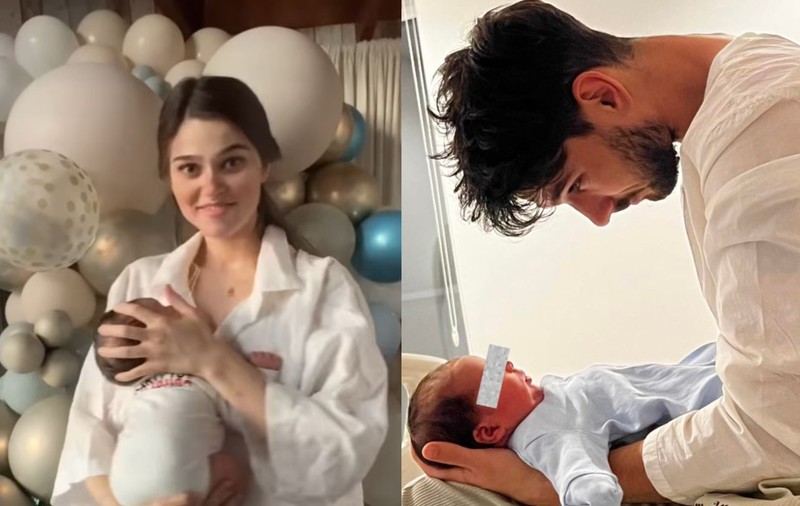Theo Rose și Anghel Damian și-au botezat băiețelul. Tatăl artistei a făcut primele declarații: „A fost o petrecere restrânsă”
