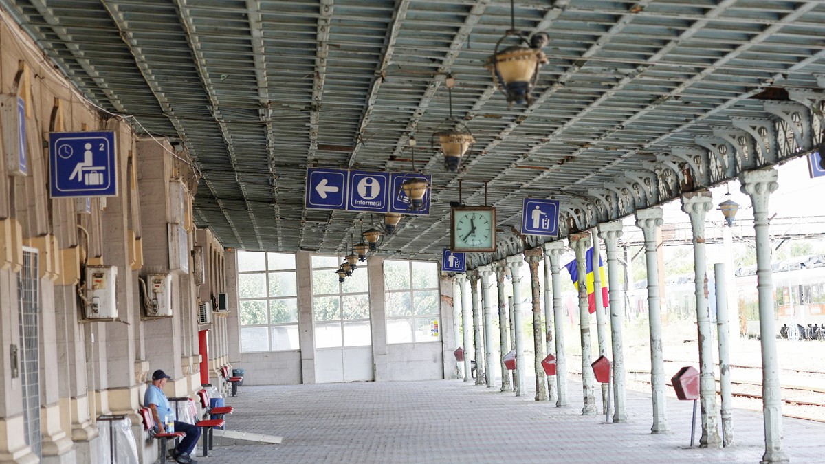 Așa arată în august 2026, Gara Obor din București Foto: Vlad Chirea (Libertatea)