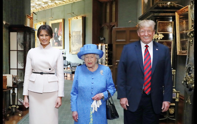 Mesajul Melaniei Trump, după întâlnirea cu regina Elisabeta a II-a