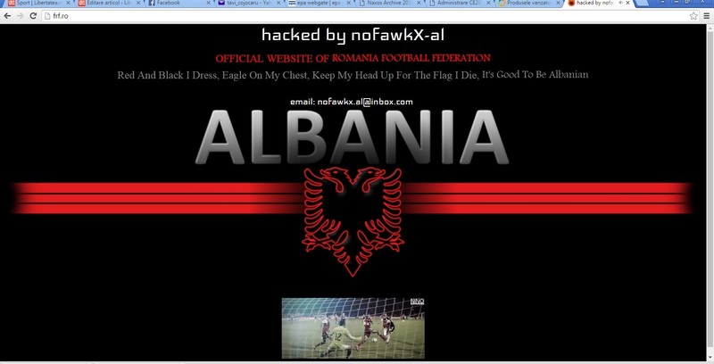 Efectul intervenției hackerilor albanezi