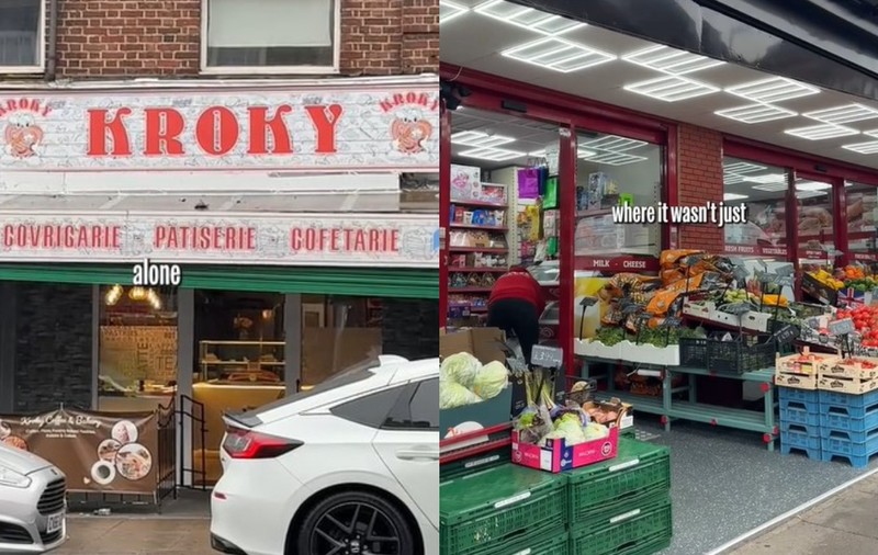 Cum arată „mica Românie” din Londra? O tânără a filmat magazinele și cartierele românești, iar clipul a ajuns viral pe TikTok
