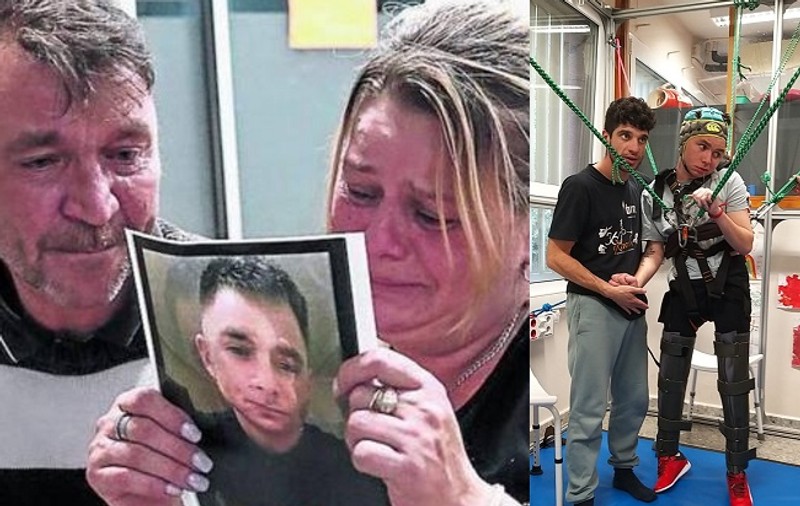Alexandru, un tânăr român stabilit în Spania, s-a trezit din comă după doi ani. „Ziua în care l-am văzut stând din nou în picioare”