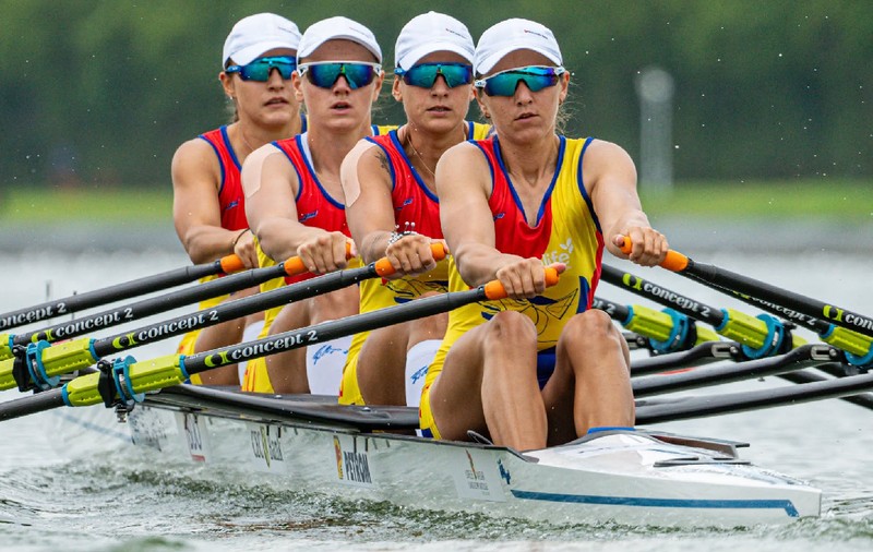 Româncele s-au calificat direct în finală, la Campionatul Mondial de Canotaj de la Shanghai
