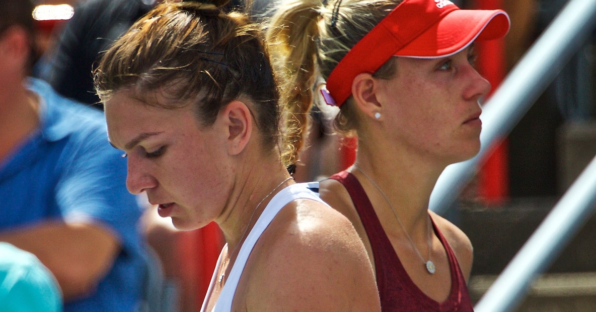 Halep și Kerber luptă umăr la umăr la Wimbledon pentru prima poziție în clasamentul mondial