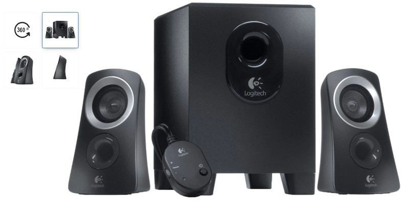 Boxe Logitech 2.1 Z313, 25W RMS