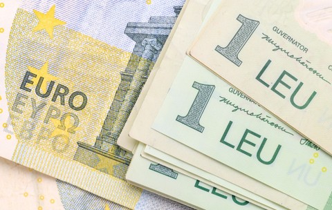 Bancnote de euro și lei