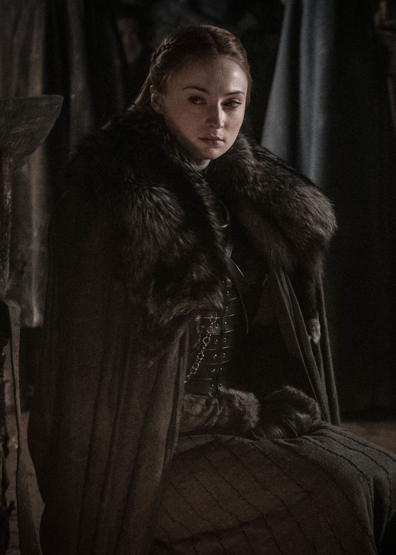 Sophie Turner, în rolul Sansei