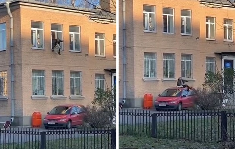 Culmea evadării: a sărit de la etaj, din secția de poliție, cu tot cu caloriferul de care era încătușat
