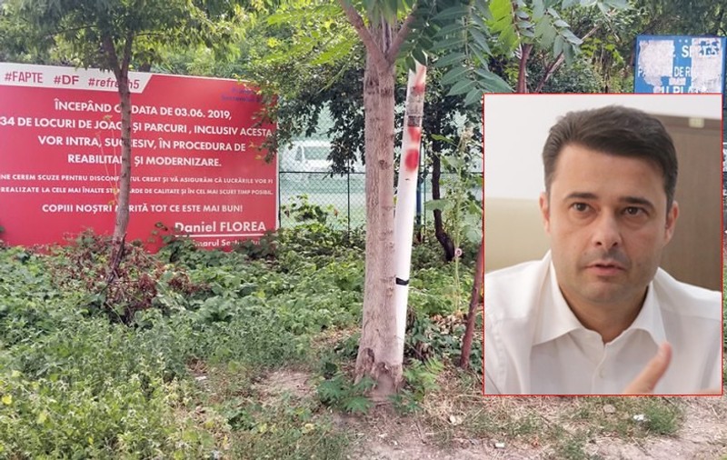 Primarul Daniel Florea sparge dintr-un foc cât a cheltuit toată Primăria Sectorului 5 în jumătate de an! Cum se duc 54 de milioane de euro în 34 de locuri de joacă