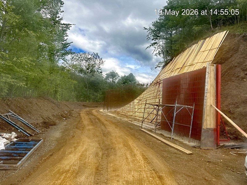 Lucrări complexe de consolidare pe Drumul Regelui Foto: Facebook/ Consiliul Județean Arad
