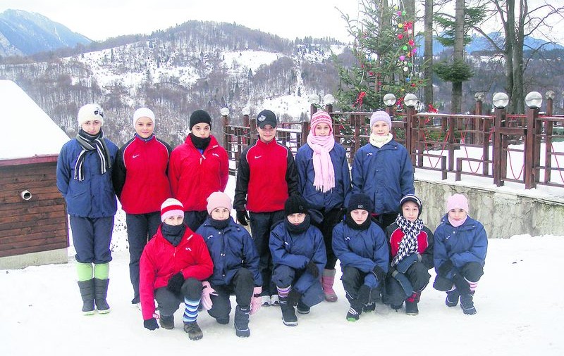 Gimnastele au fost răsfăţate de Revelion