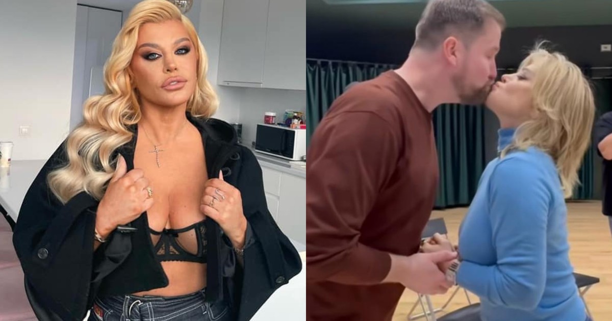 Loredana Groza s-a sărutat cu Stuart