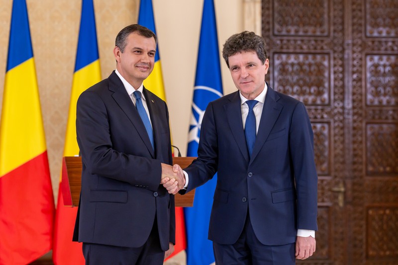Eugen Tomac și Nicușor Dan la Palatul Cotroceni FOTO Presidency