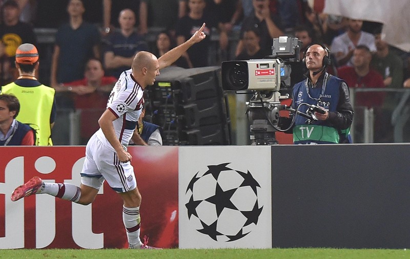 VIDEO / Roma - Bayern Munchen 1-7. Robben și Ribery au umilit vicecampioana Italiei