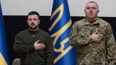 Zelenski și șeful SBU