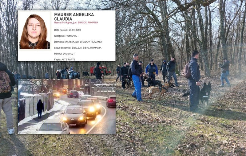 Pe urmele studentei dispărute de la Sibiu. În două luni, polițiștii n-au descoperit decât câteva obiecte într-o pădure și încă îi cercetează telefonul: „Probabil că la un moment dat o vom şi găsi”
