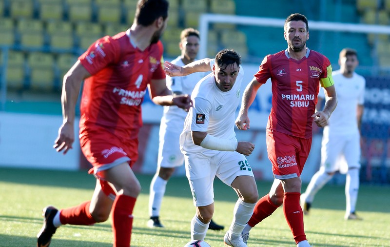 Liga 1, etapa 7. AFC Hermannstadt - Gaz Metan Mediaș 0-1. Crețu a decis derby-ul Sibiului / VIDEO