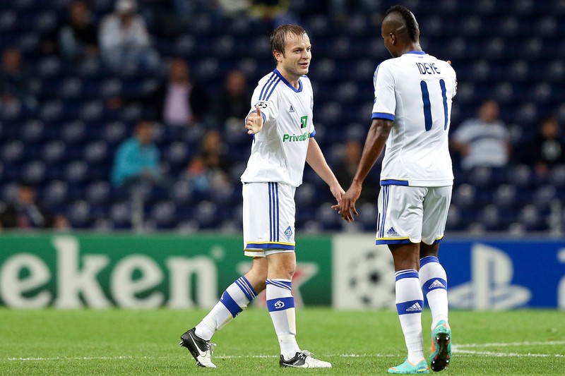 Ideye Brown , nr. 11, a părăsit-o pe Dinamo Kiev pentru West Bromwich Albion FOTO: EPA