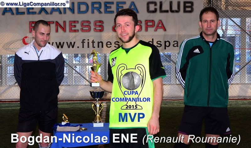 Bogdan Nicolae Ene a fost desemnat MVP-ul turneului. foto: colecție personală
