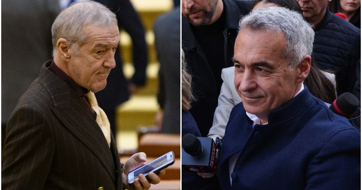 Gigi Becali și Călin Georgescu