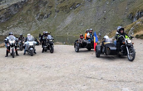 Transfăgărașan parcurs pe motor de persoane cu dizabilități