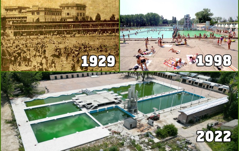 Mărirea și decăderea „celui mai mare ștrand din Europa”. Construit pe vremea regilor, modernizat în comunism, prăduit și lăsat în ruină în capitalism