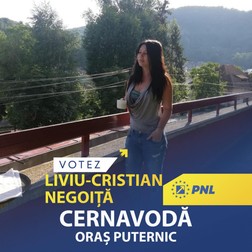 Membră PNL, Laura Cocor a participat activ în campania electorală de la locale (Foto: Facebook)