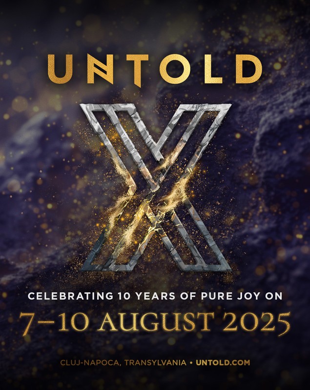 UNTOLD 2025 are loc în perioada 7-10 august, la Cluj-Napoca. Ce pregătesc organizatorii pentru ediția aniversară de 10 ani a festivalului