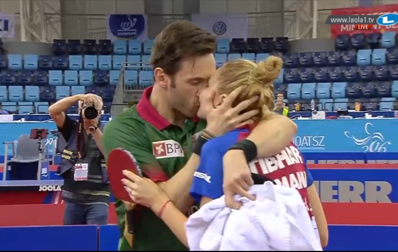 Tenis de masă. Daniela Dodean și soțul ei, Joao Monteiro, au devenit campioni europeni la dublu mixt. Szocs și Ionescu, bronz / VIDEO