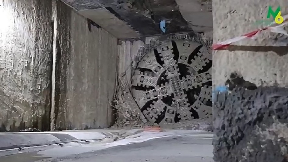 TBM „Sfânta Maria” a ajuns la viitoarea stație de metrou Expoziției