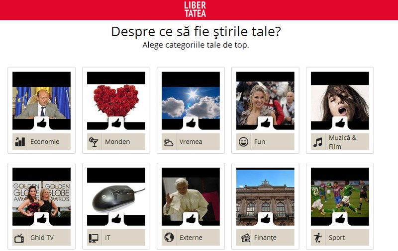 Descoperă știrile care te interesează. LIBERTATEA iti ofera my.libertatea.ro