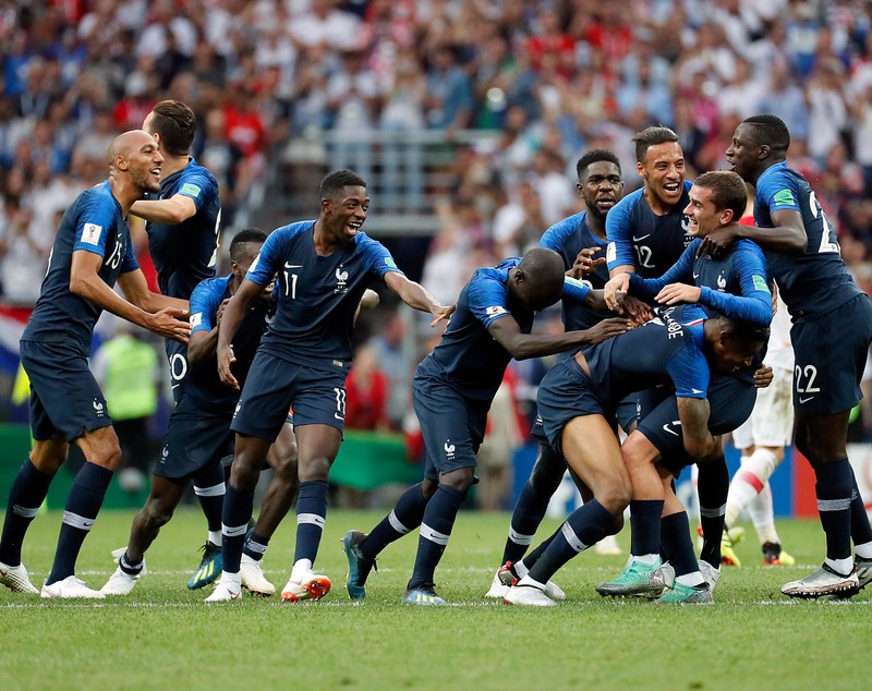 Franța - Croația 4-2, finala Campionatului Mondial de fotbal Rusia 2018. Franța a luat titlul mondial după o finală superbă. ”Cocoșii” s-au impus din nou după 20 de ani | FOTO&VIDEO