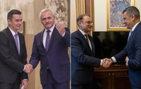 Sorin Grindeanu, Liviu Dragnea, Luca NIculescu Sursa foto Inquam Photos   Octav Ganea, Facebook   PSD Olt
