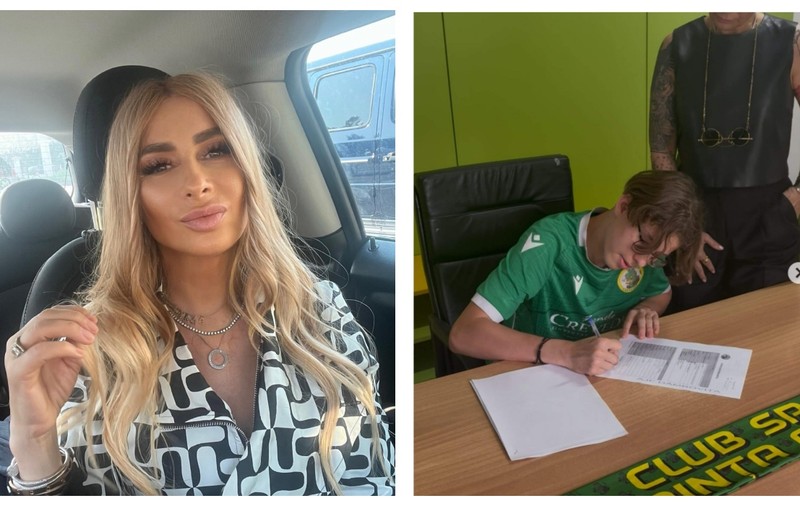 Laurențiu Reghecampf Jr. a semnat primul contract cu o echipă de fotbal. Mesajul emoționant pentru mama lui. „Îți datorez totul și promit să te fac mândră”