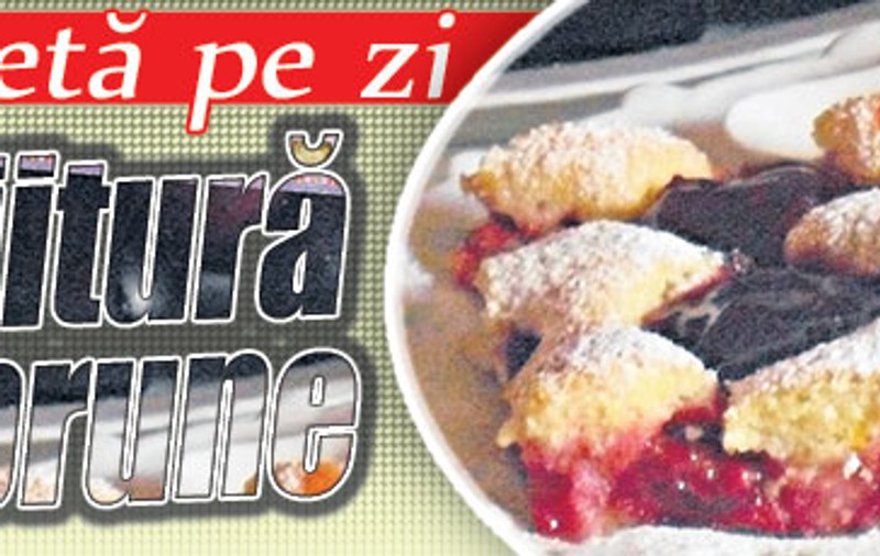 O reţetă pe zi - Prăjitură cu prune