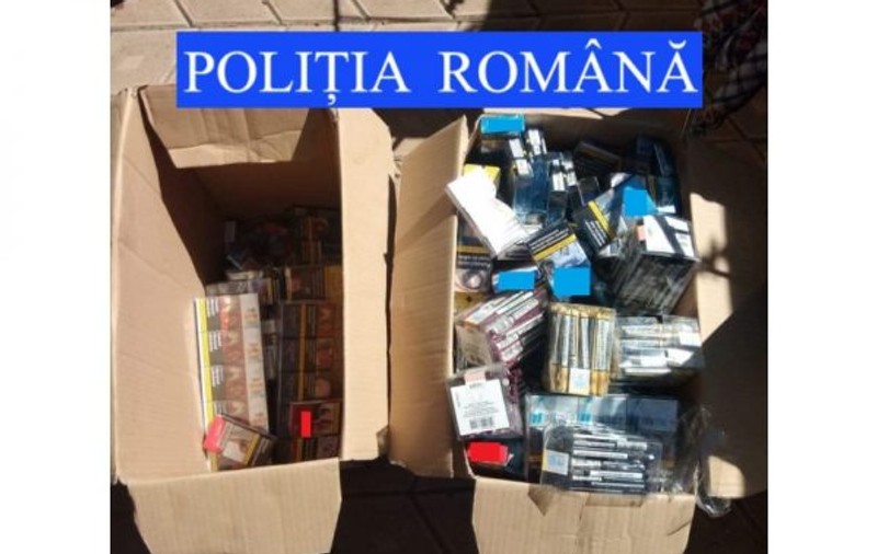 Bărbat din Neamț, amendat cu 40.000 de lei pentru alcool contrafăcut și țigări de contrabandă. Cantitatea uriașă găsită în magazinul acestuia din curte