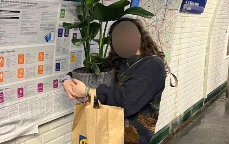 Amenda primită de o femeie care și-a plimbat ficusul „prea înalt” cu metroul din Paris