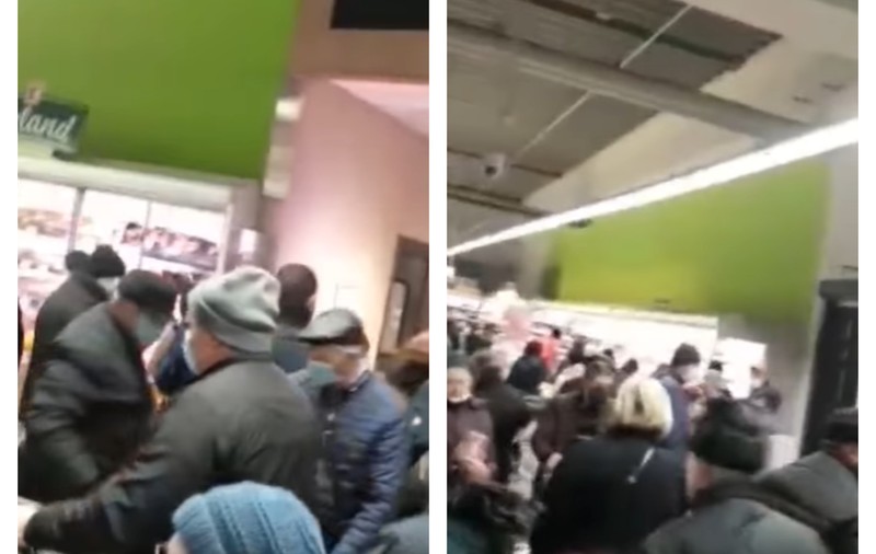 VIDEO  | Zeci de oameni s-au înghesuit într-un supermarket din Alexandria, după ce au fost anunțate reduceri la carne