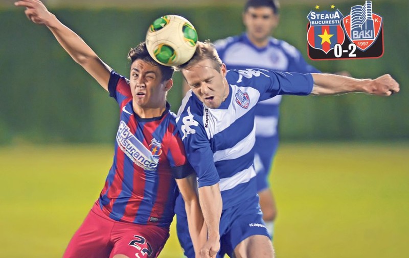 Marius Pena, atacantul lui FK Baku, îi avertizează pe stelişti după ce i-a învins miercuri într-un amical: «Să nu se obişnuiască să piardă»
