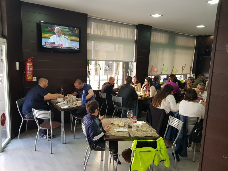 Restaurantul românului înainte ca virusul să lovească Spania
