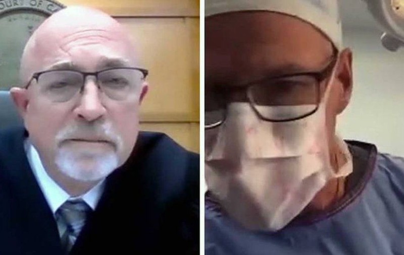 Un doctor american a vrut să fie audiat online în timpul unui proces, chiar în timp ce opera: „Operez chiar acum, dar sunt disponibil”