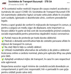 Recomandările STB.
