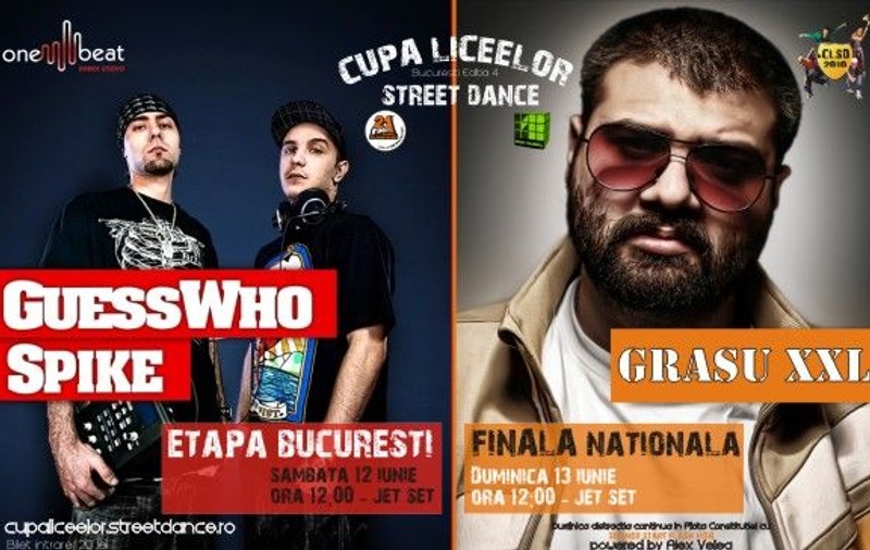 Guess Who, Spike şi Grasu XXL fac show la CLSD 2010