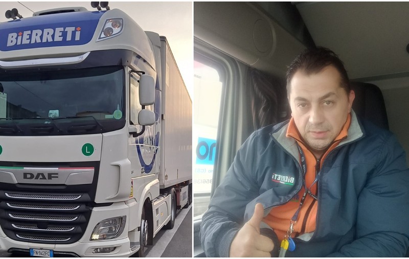 Povestea șoferului român de TIR care a salvat de la moarte fetița unor români, în Italia: „Mami, nu știam că Iron man lucrează pe camion”