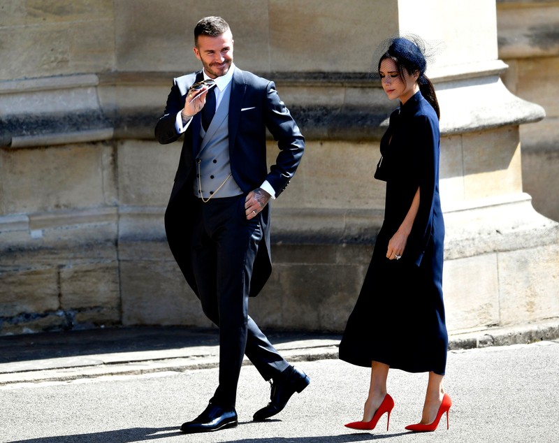 FOTO | O femeie cu care David Beckham a avut o întâlnire ar fi fost motivul pentru care Victoria a fost supărată la nunta regală
